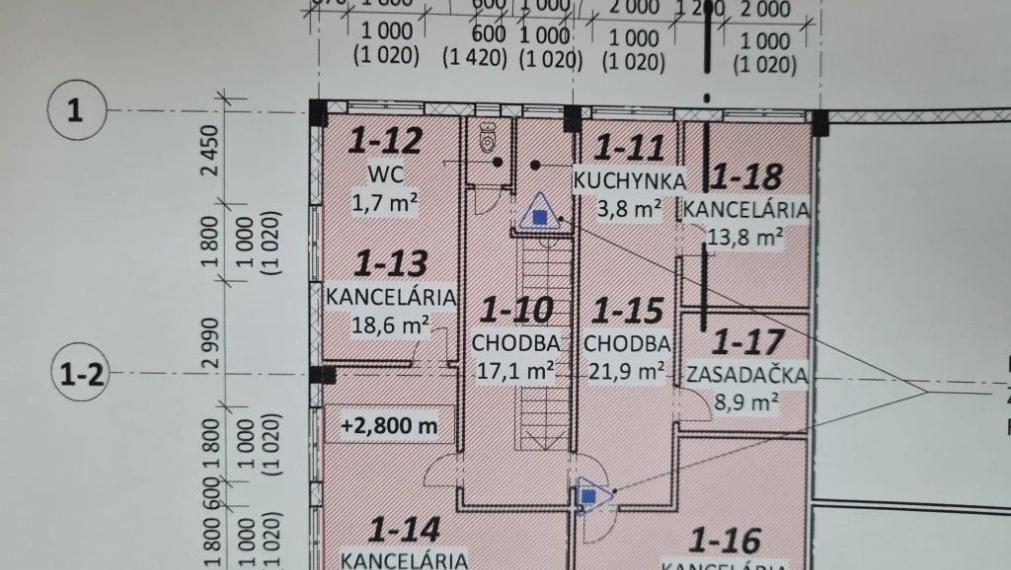 Na prenájom - kancelárie, Vajnorská, Bratislava II