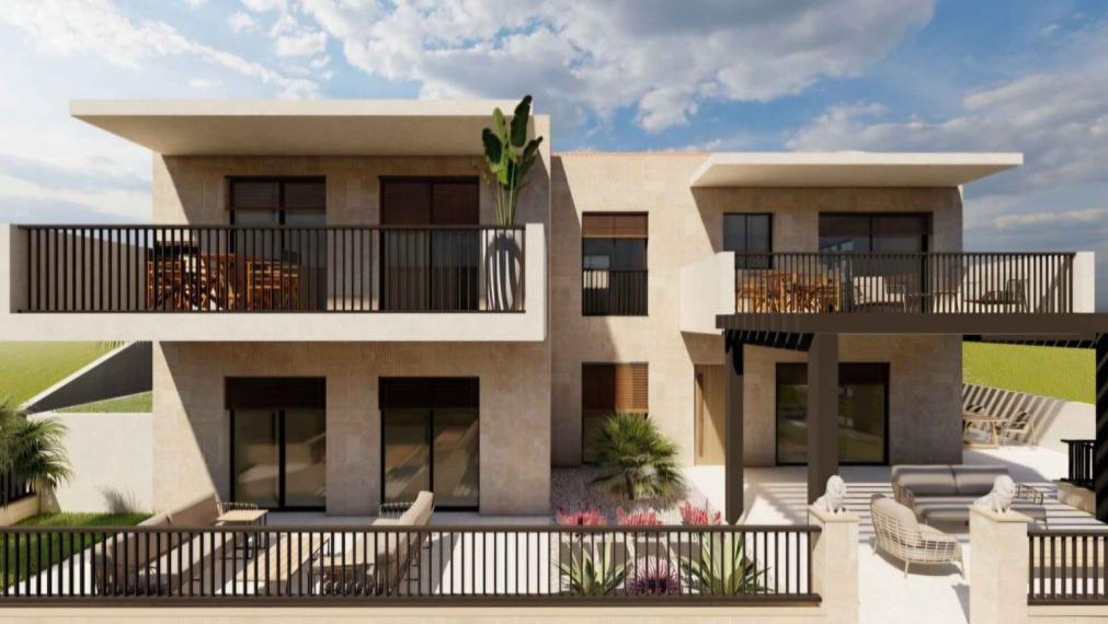 Exkluzívny pozemok s výhľadom na more a projektom v cene – Zavalatica, Korčula