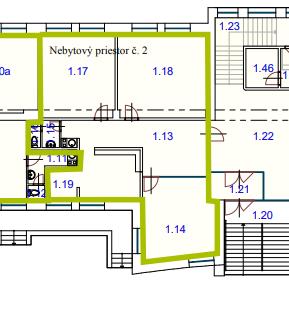 Obchodno-administratívny priestor pri Miletičke na PREDAJ, RUŽINOV – Bratislava 2