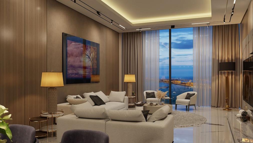 Apartmány s elegantným dizajnom v Dubai Marina