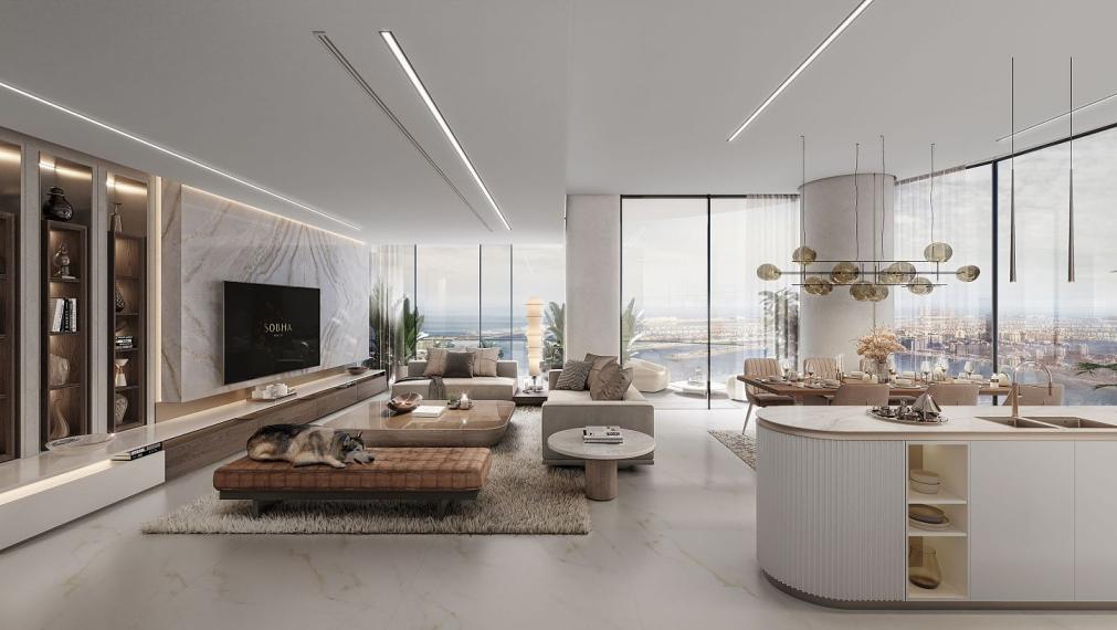 Apartmány s elegantným dizajnom v Dubai Marina