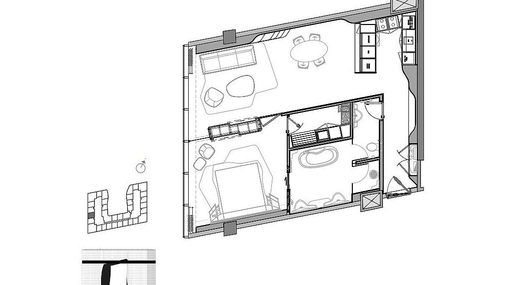 Apartmány v Opus s unikátnym dizajnom v Dubai Business Bay