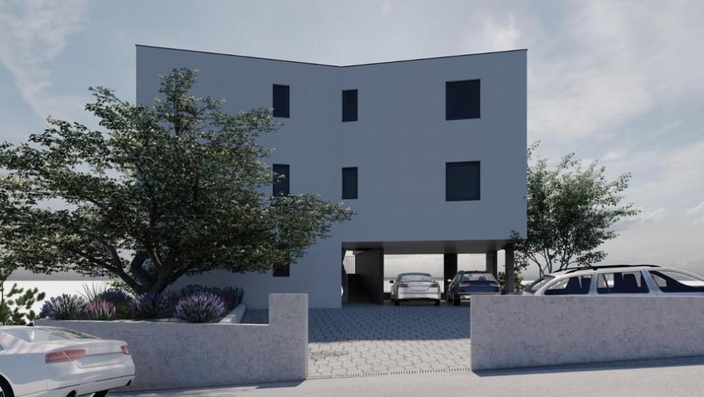 Novopostavený apartmán S6 s výhľadom na more, 63,27 m², Primošten