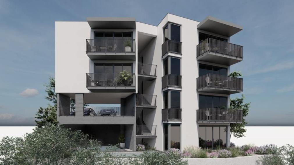 Novopostavený apartmán S6 s výhľadom na more, 63,27 m², Primošten