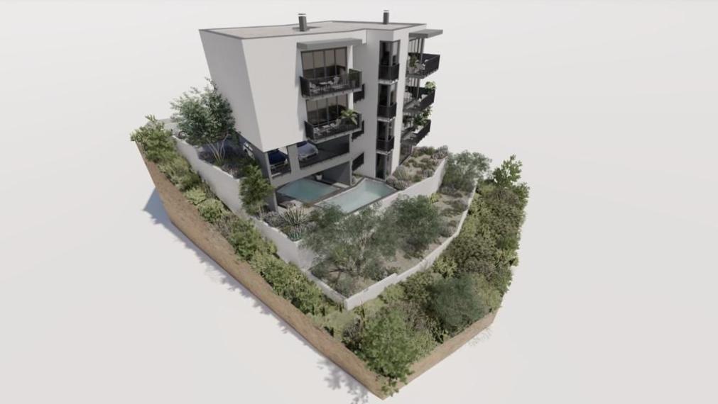 Novopostavený apartmán S6 s výhľadom na more, 63,27 m², Primošten