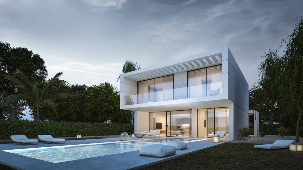 Exkluzívne 3-, 4- a 5-izbové vily s výhľadom na golfové Ihrisko v Murcii