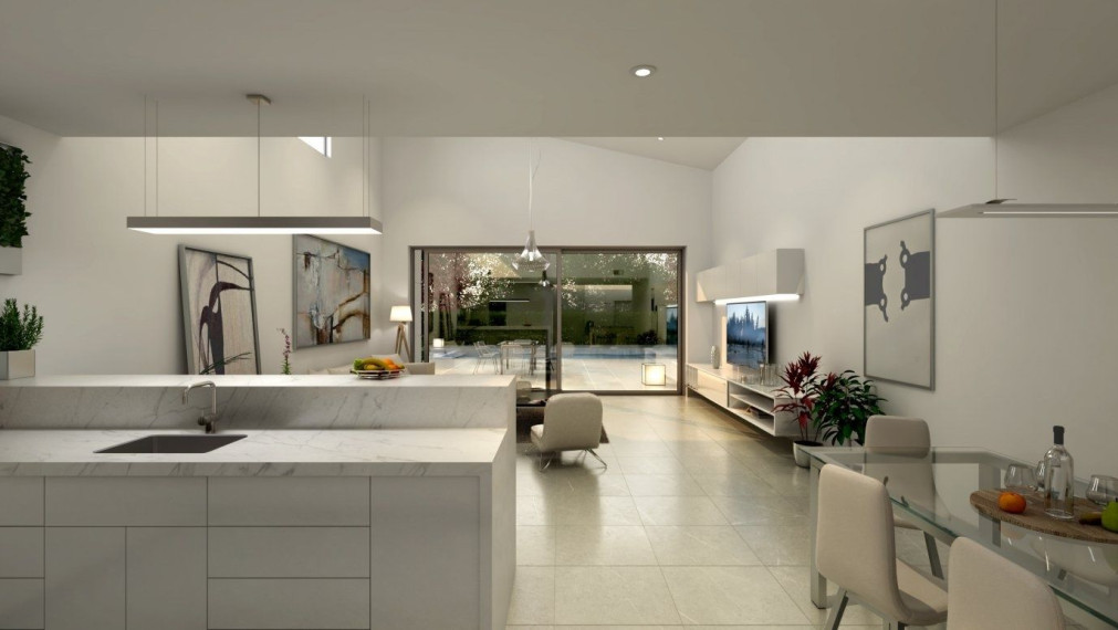 Exkluzívne 3-, 4- a 5-izbové vily s výhľadom na golfové Ihrisko v Murcii