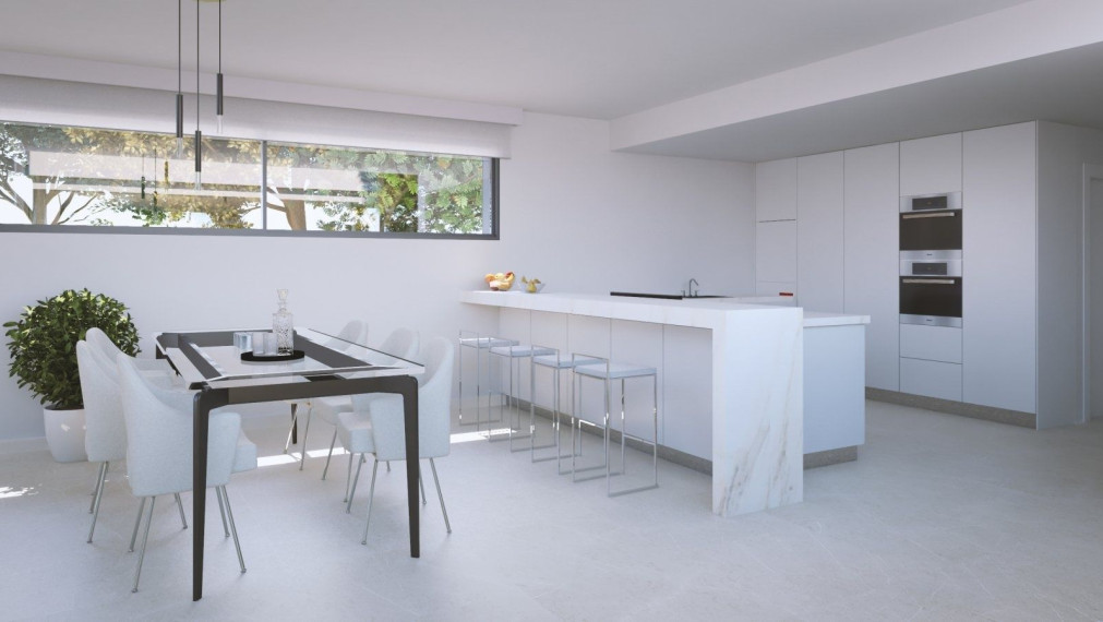 Exkluzívne 3-, 4- a 5-izbové vily s výhľadom na golfové Ihrisko v Murcii