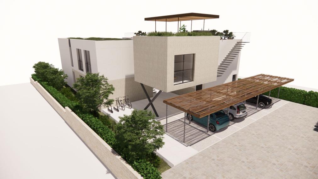 Dvojizbový byt so záhradou, druhý rad od mora, Ugljan, ostrov Ugljan