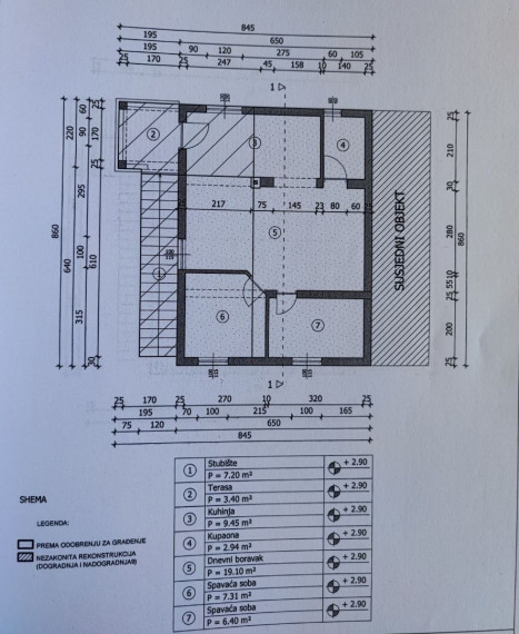 Dom s dvoma bytmi a záhradou, blízko mora, Sabunike-Nin, Zadar