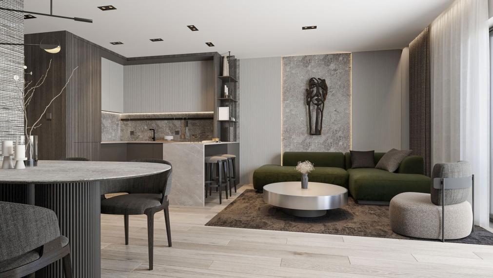 Novostavba v Makarskej ⌂ Apartmán S41 – Štvrté poschodie