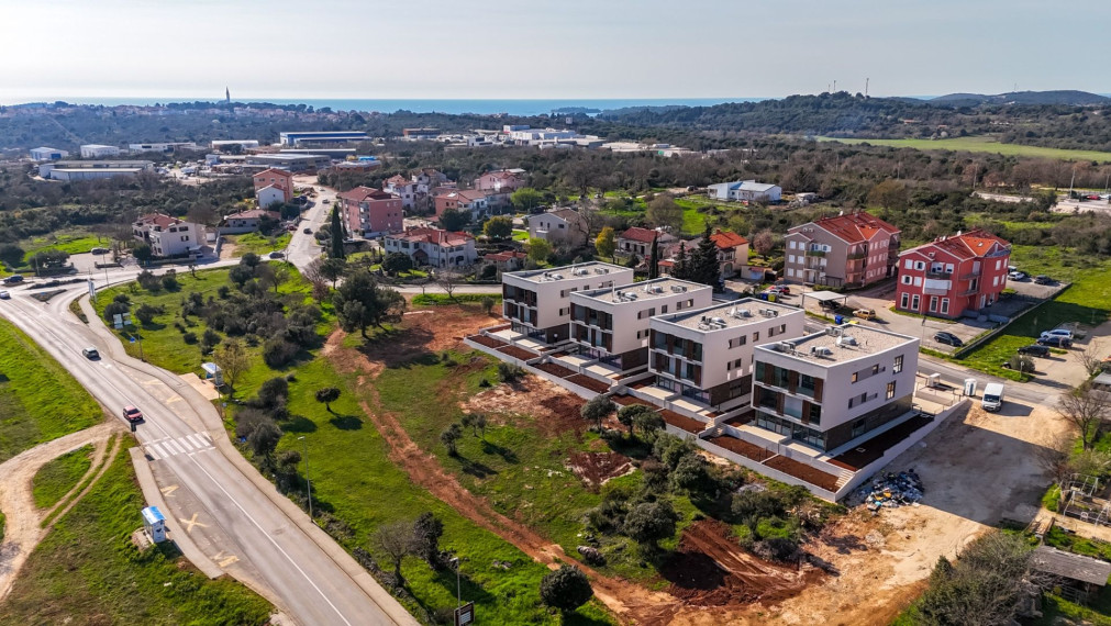 Moderný nový rezidenčný komplex v Gripole, Rovinj