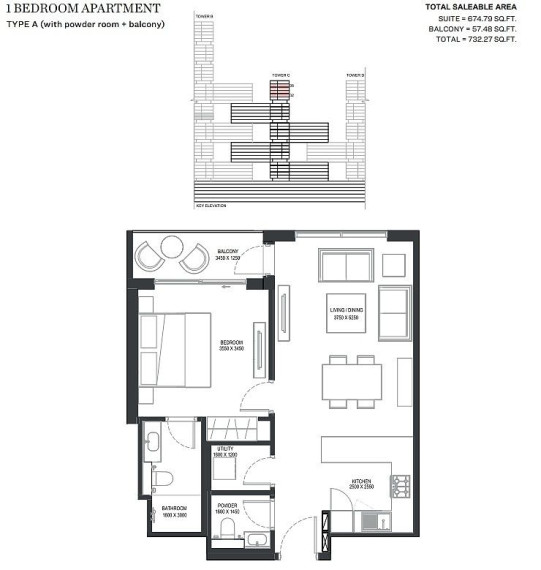 Nehnuteľnosti s ikonickou architektúrou v Dubaji v projekte Meydan