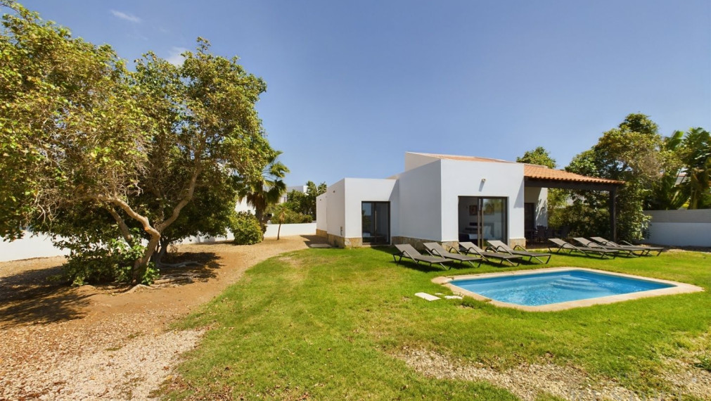 Unikátna vila na pláži v Tortuga Beach Resort, Kapverdy