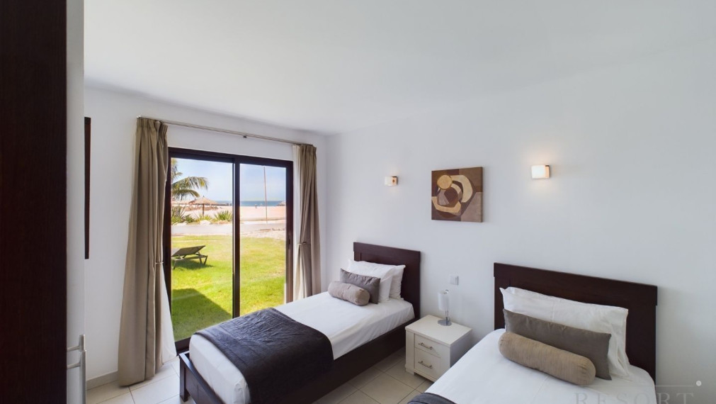 Unikátna vila na pláži v Tortuga Beach Resort, Kapverdy