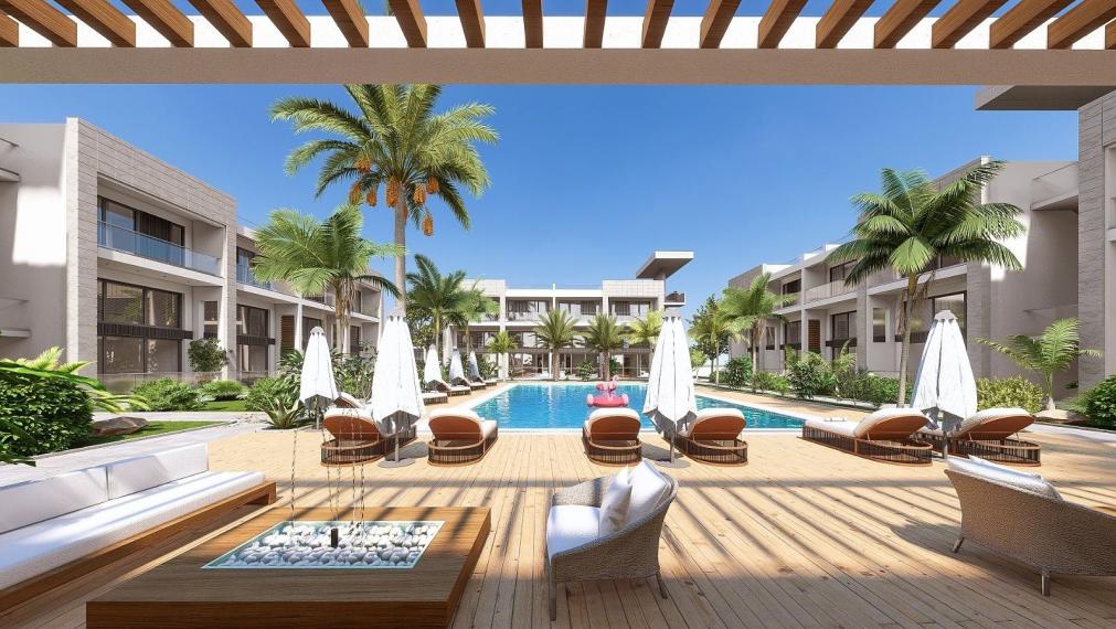 Apartmány v komplexe s prístavom na Severnom Cypre -  Girne