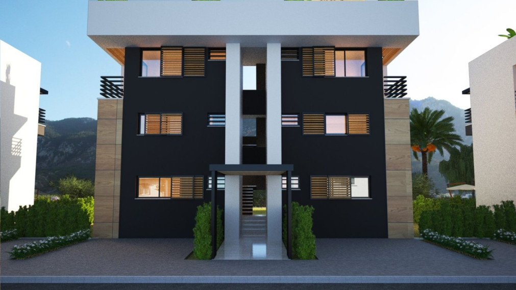 Byty s elegantným dizajnom v Girne Severný Cyprus