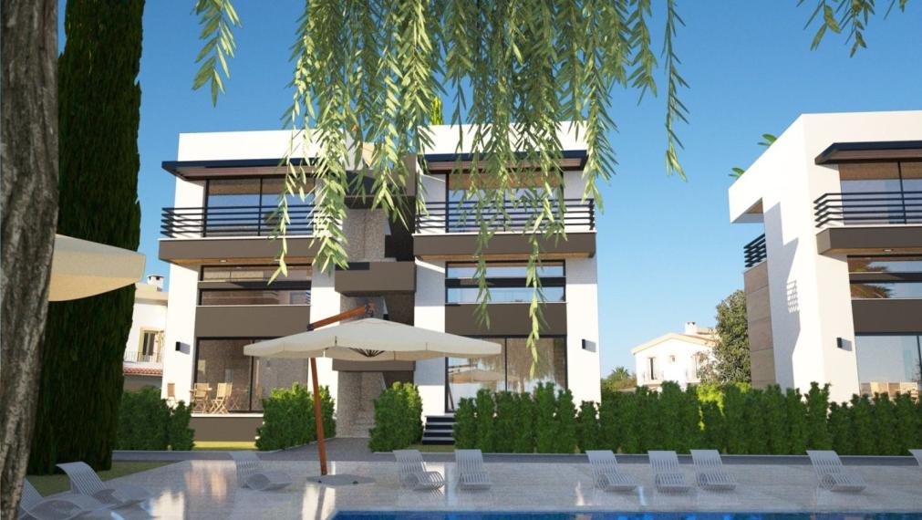 Byty s elegantným dizajnom v Girne Severný Cyprus