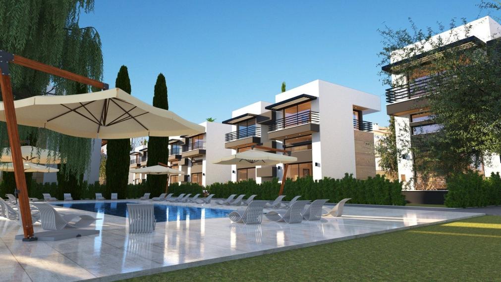 Byty s elegantným dizajnom v Girne Severný Cyprus