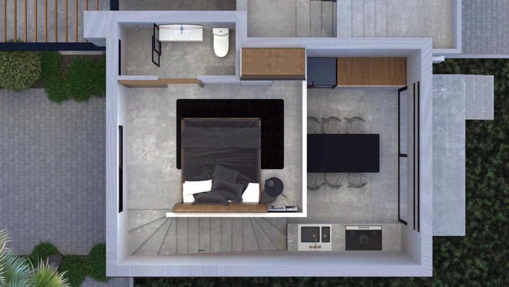 Byty s elegantným dizajnom v Girne Severný Cyprus