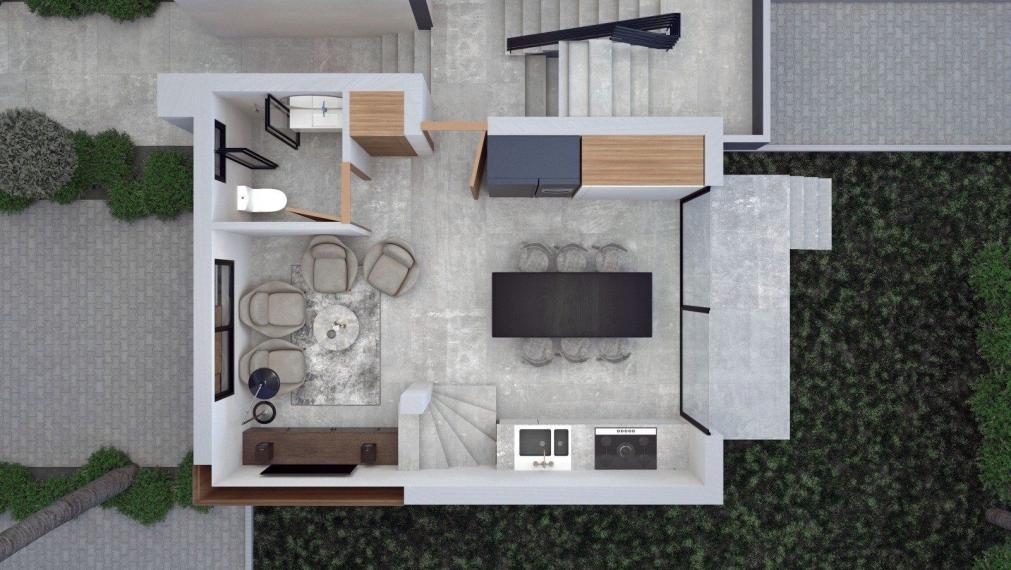 Byty s elegantným dizajnom v Girne Severný Cyprus