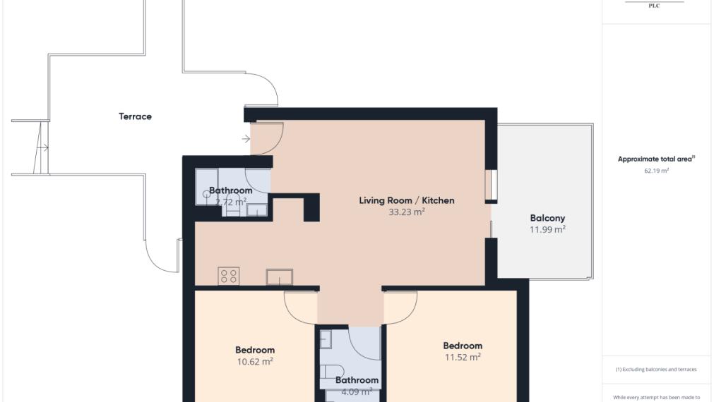 2 izbový apartmán v Tortuga Beach Resort, Kapverdy