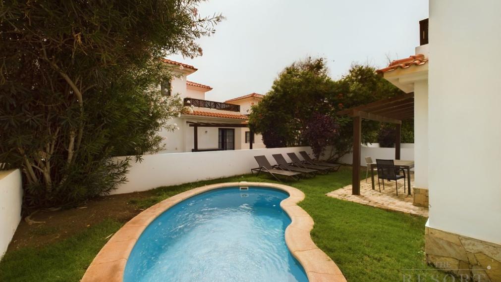 Dvojposchodová vila v Tortuga Beach Resort, Kapverdy