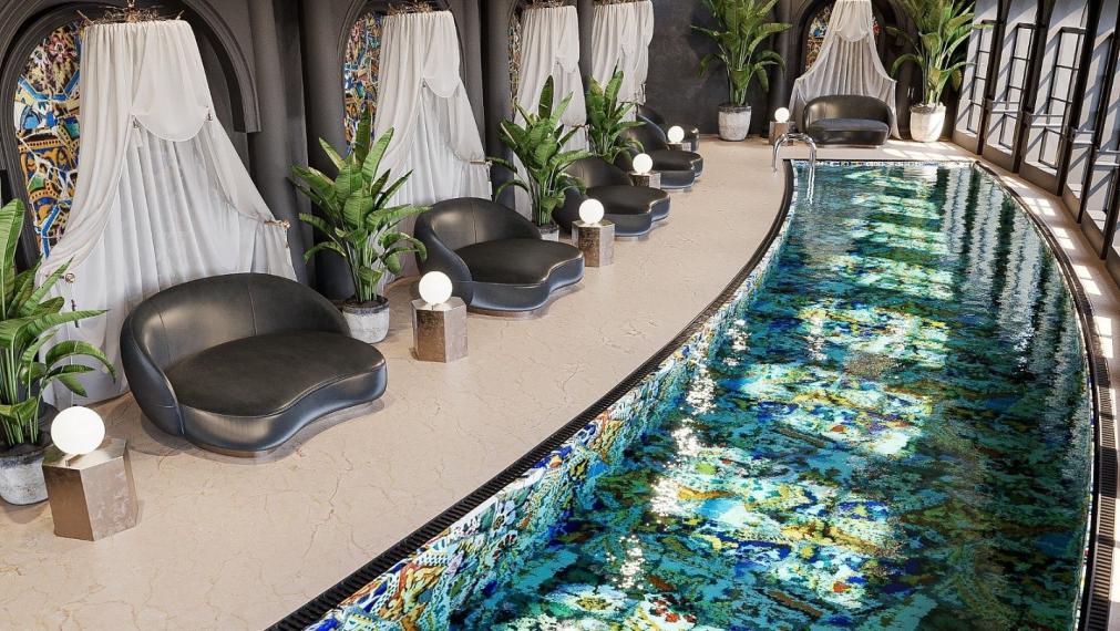 Apartmány s výhľadom na more a mesto v projekte hotelového konceptu v Alanyi