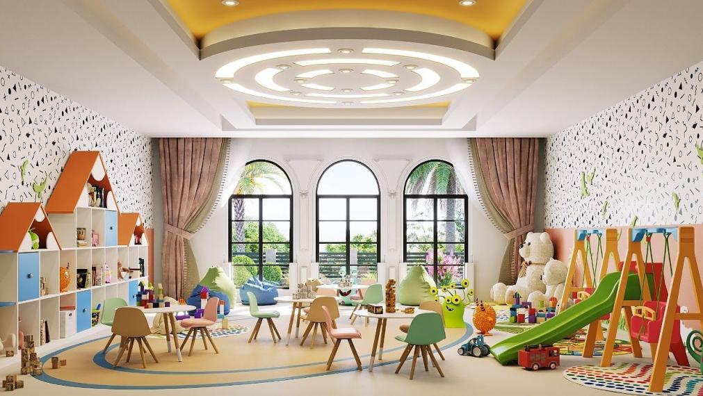 Apartmány s výhľadom na more a mesto v projekte hotelového konceptu v Alanyi