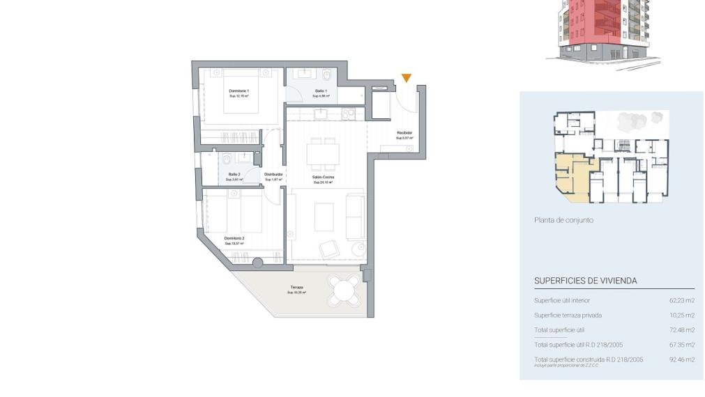Krásne 1-2 izbové apartmány v centre Malagy