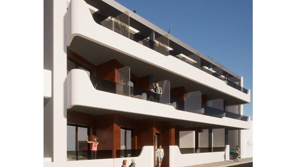Moderné apartmány 300m od pláže v Torrevieja, Alicante