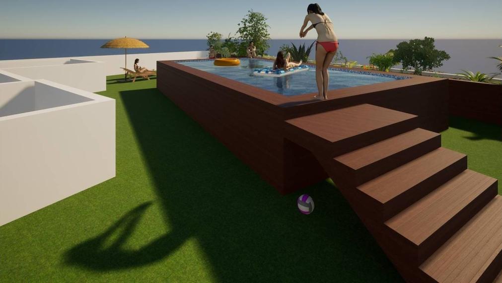 Moderné apartmány 300m od pláže v Torrevieja, Alicante