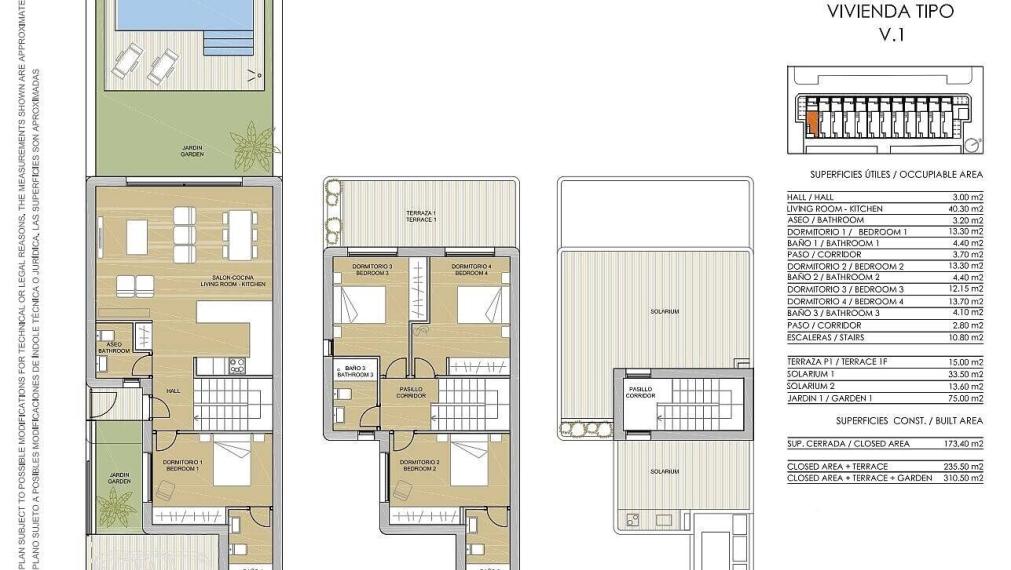 Moderné vily s bazénom a parkoviskom v blízkosti pláže v Mil Palmeras Španielsko