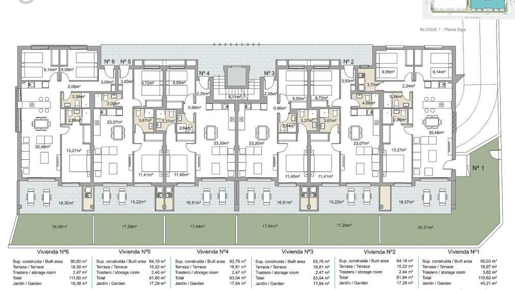 Elegantné apartmány s bazénom v Pilar de la Horadada