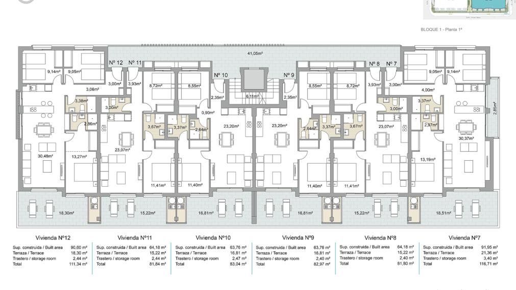 Elegantné apartmány s bazénom v Pilar de la Horadada
