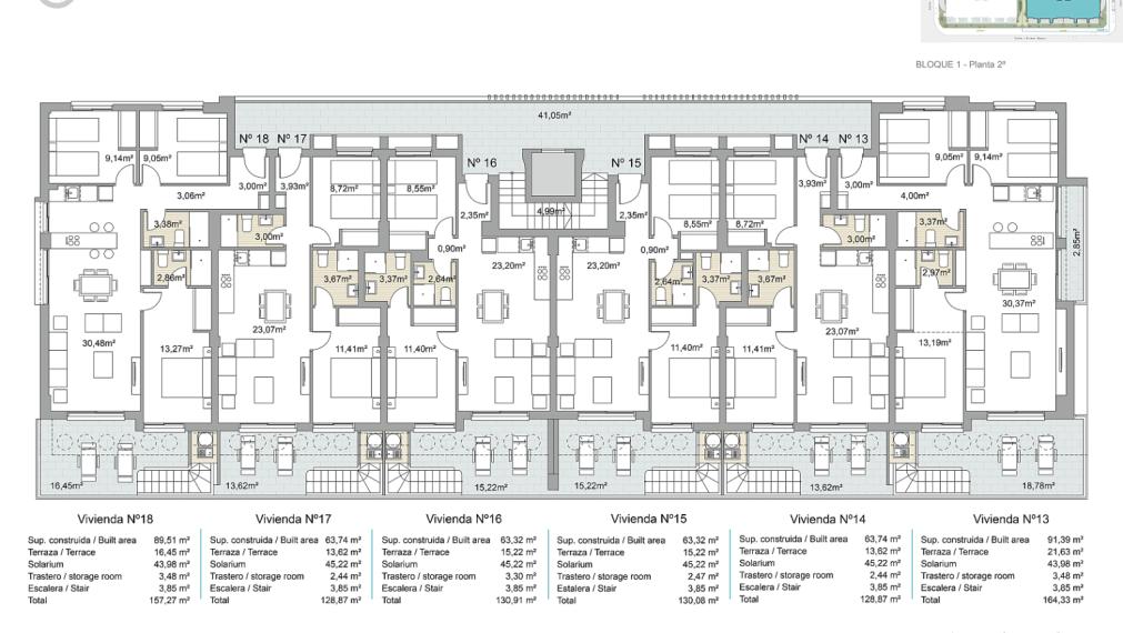 Elegantné apartmány s bazénom v Pilar de la Horadada