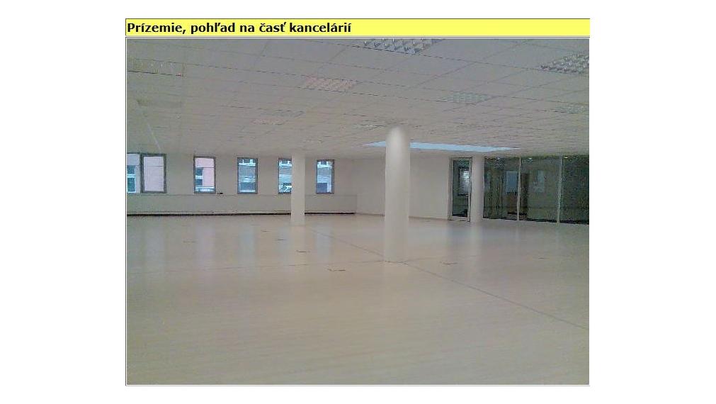 Open-space kancelárske priestory v Starom Meste na Palisádach