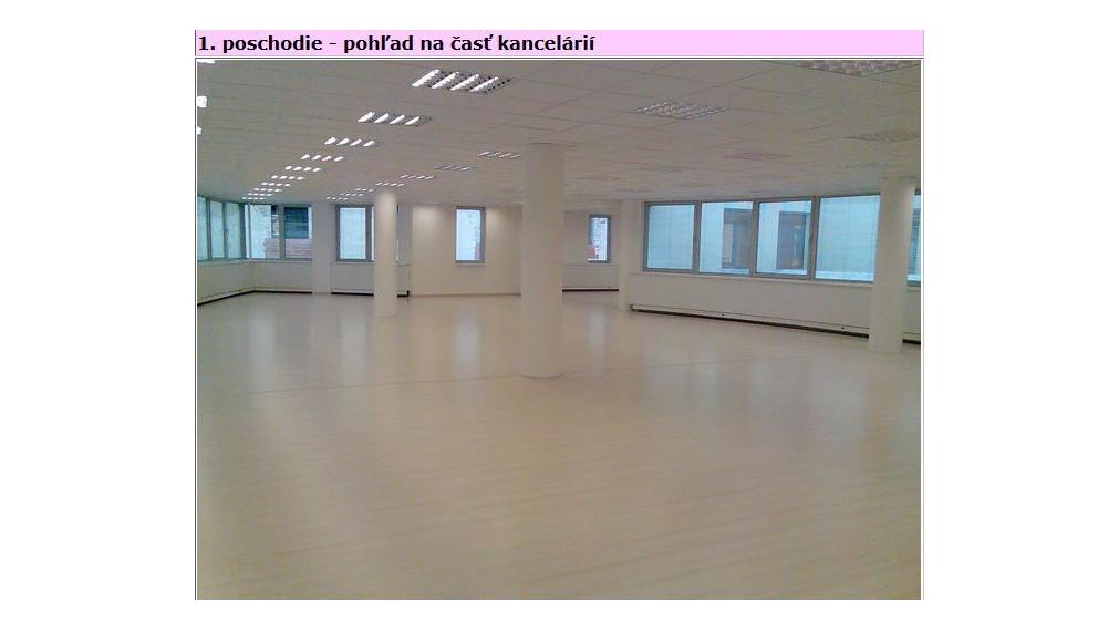 Open-space kancelárske priestory v Starom Meste na Palisádach