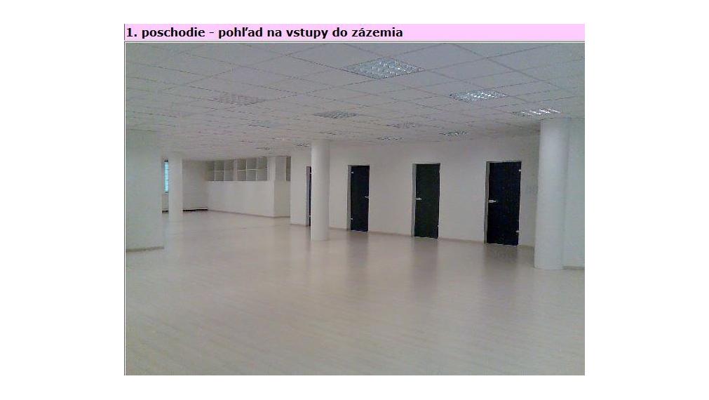 Open-space kancelárske priestory v Starom Meste na Palisádach