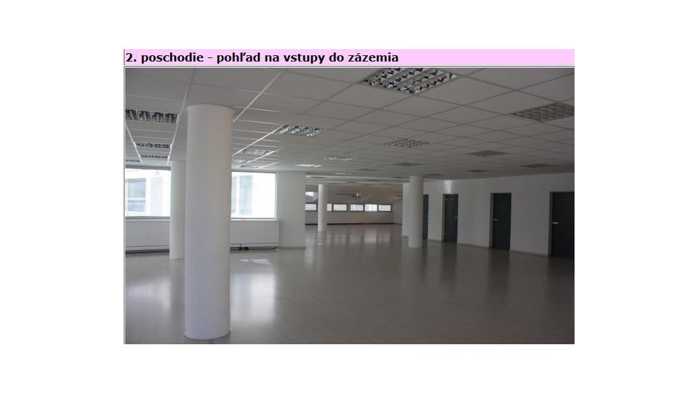 Open-space kancelárske priestory v Starom Meste na Palisádach