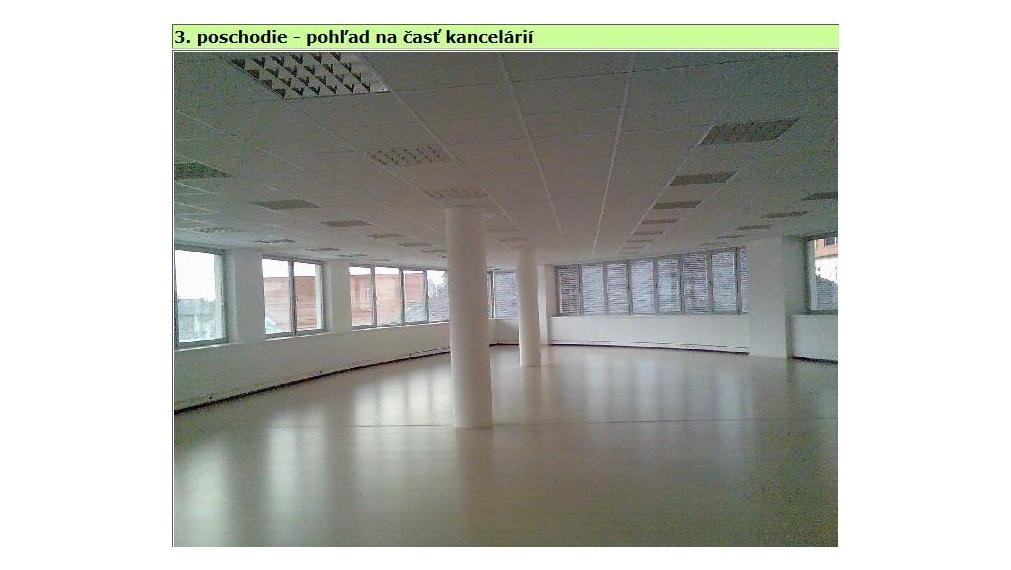 Open-space kancelárske priestory v Starom Meste na Palisádach