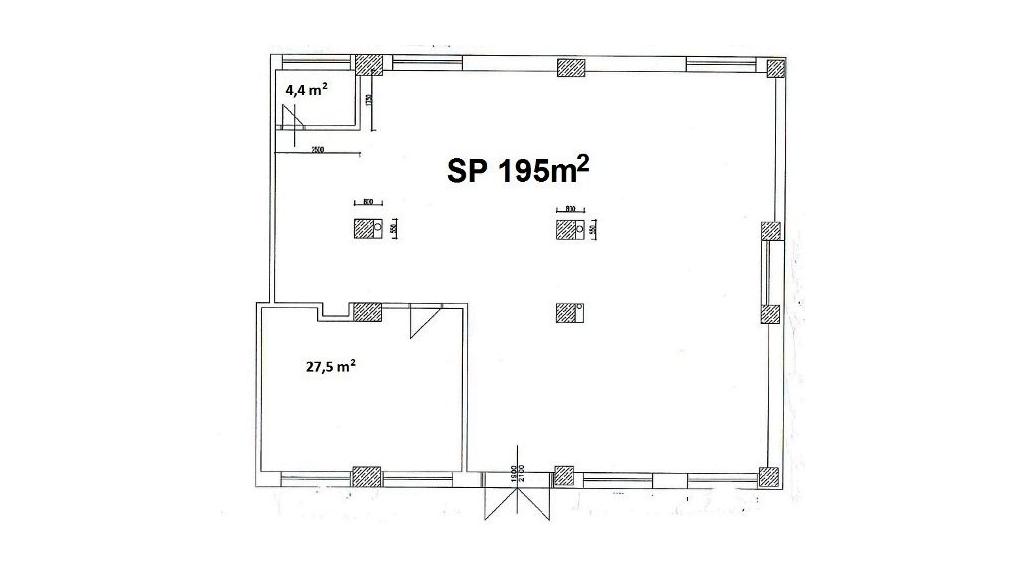 Kancelársky a skladový priestor v mestskej časti Vajnory