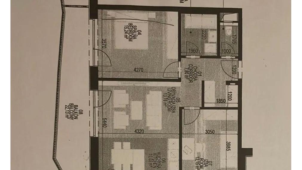 Kompletne zariadený 3i byt na predaj -  Fialová ulica, Petržalka