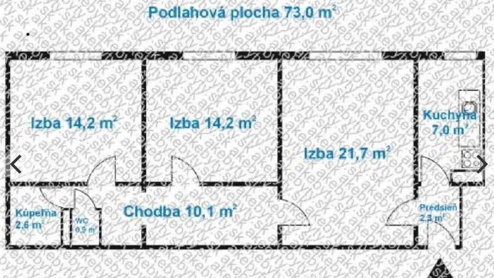 Byt na predaj - ul. Haburská, Bratislava II TOP