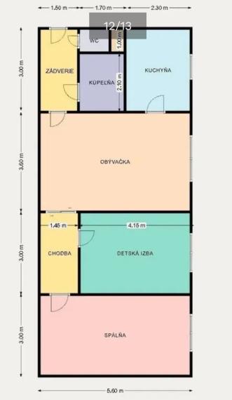 Priestranný 3-izbový byt na predaj - ul. Exnárova, Bratislava II TOP