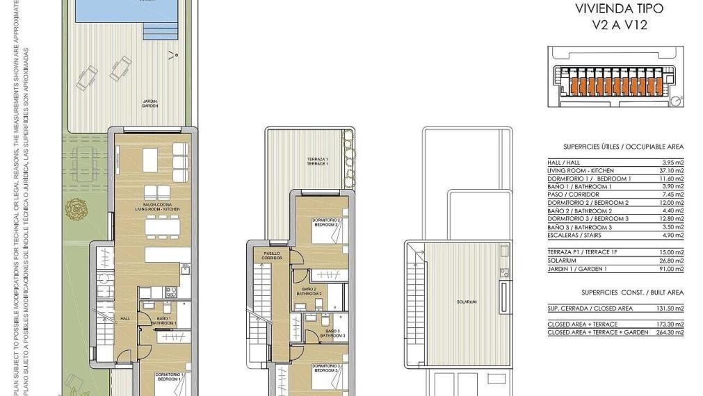 Moderné vily s bazénom a parkoviskom v blízkosti pláže v Mil Palmeras Španielsko