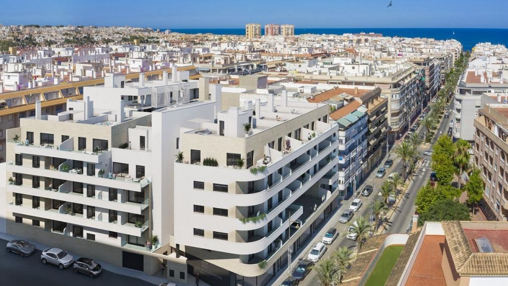 Dvoj a trojizbové byty blízko pláže v Torrevieja, Costa Blanca