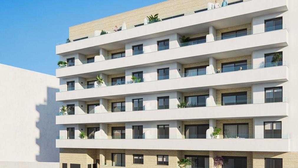 Dvoj a trojizbové byty blízko pláže v Torrevieja, Costa Blanca