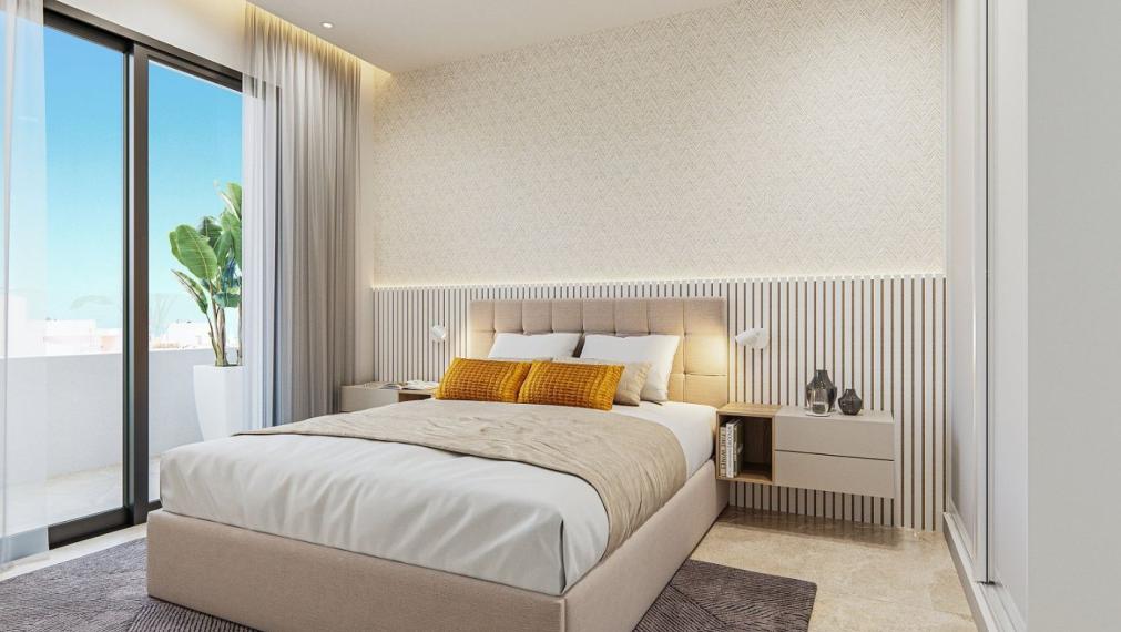 Dvoj a trojizbové byty blízko pláže v Torrevieja, Costa Blanca