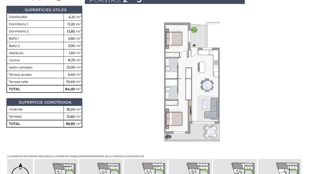Dvoj a trojizbové byty blízko pláže v Torrevieja, Costa Blanca